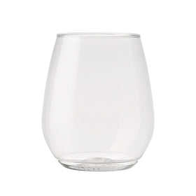 TOSSWARE POP 18oz Vino XL stackable design enables easy storage and reuse.