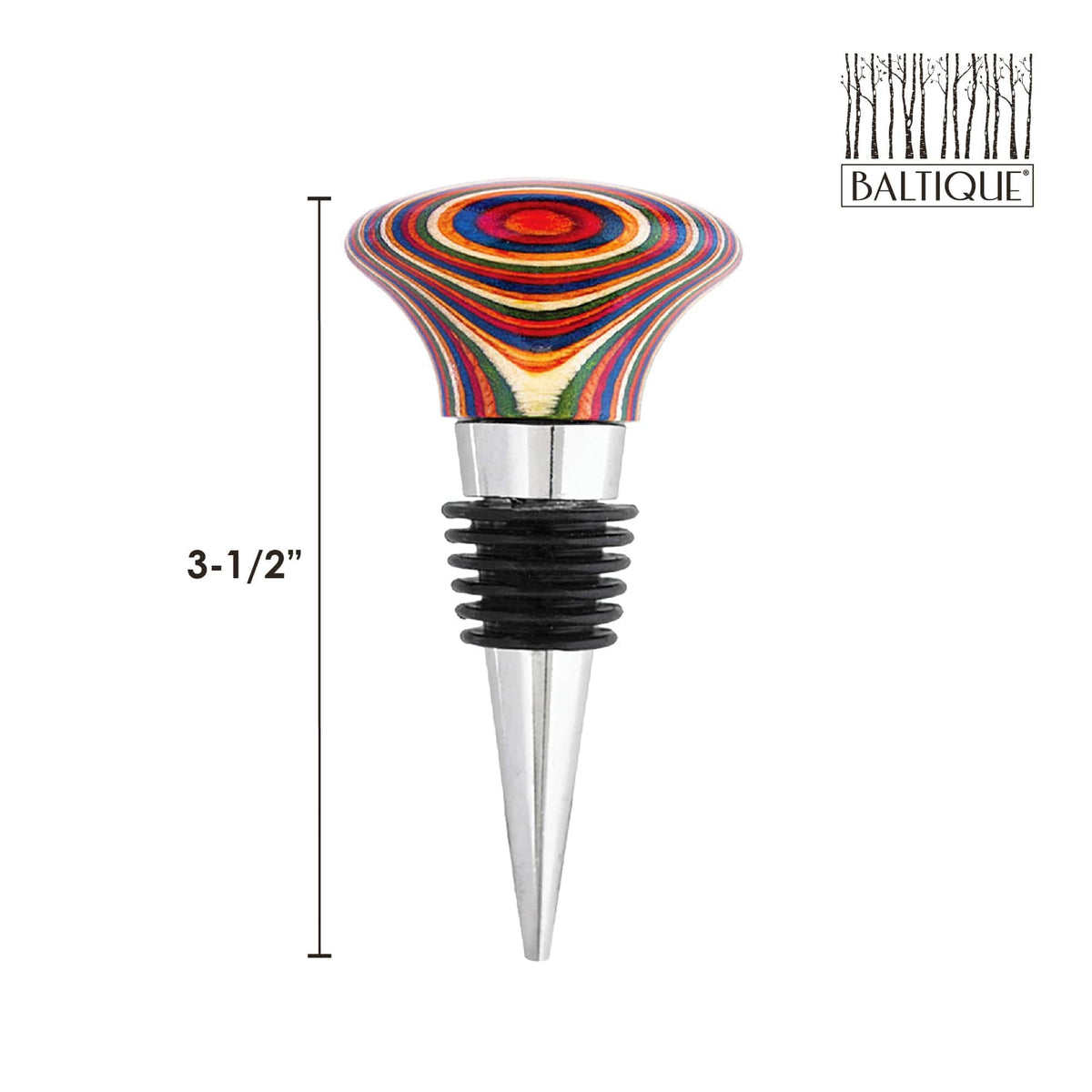 Totally Bamboo Baltique Marrakesh stopper in product box highlights eco-friendly design.