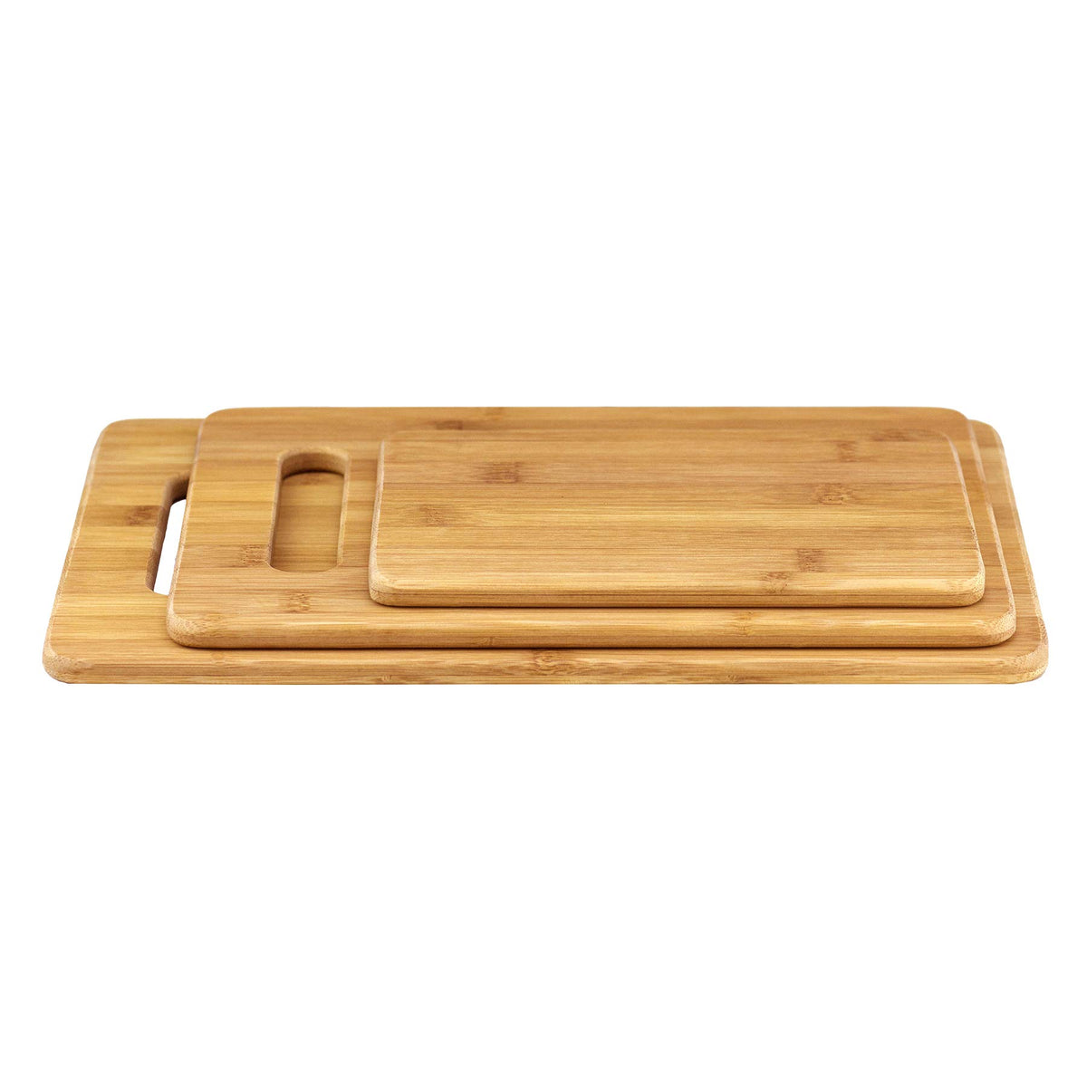 Totally Bamboo large board suited for meat, bread, and full meal prep