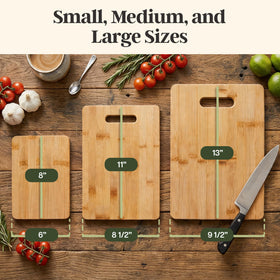 Totally Bamboo medium board perfect for fruits and vegetables