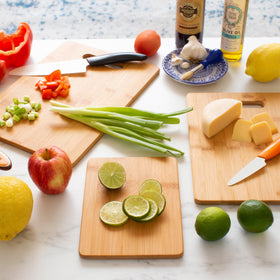 Totally Bamboo serving board doubles as stylish charcuterie display