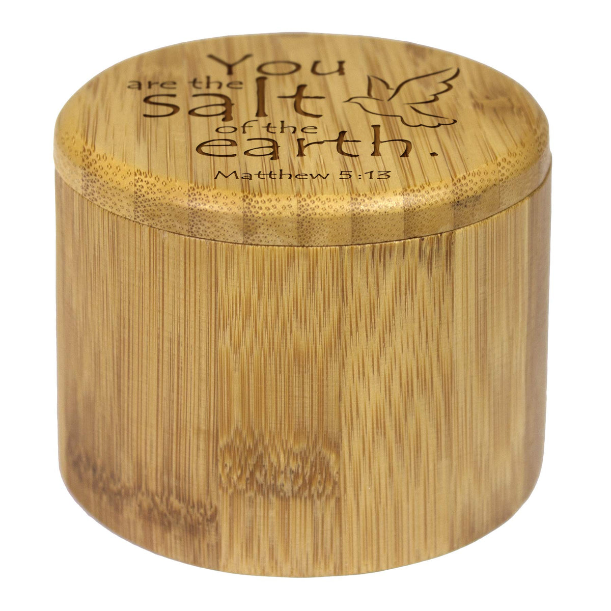 One-handed swiveling lid provides easy access for spices during cooking.