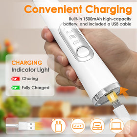 Toughwild milk frother handheld foam maker ideal for lattes and cappuccinos