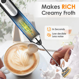 Toughwild frother body made from food-grade stainless steel.