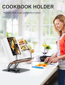 Tounee elastic page clips securely hold pages for cooking or study tasks.