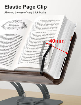 Tounee stable base keeps music scores and tablets securely in place.