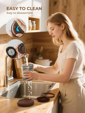 Tourdeus dishwasher-safe canister for simple cleaning