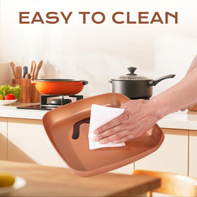 Toutrop oven- and dishwasher-safe pan for busy kitchens