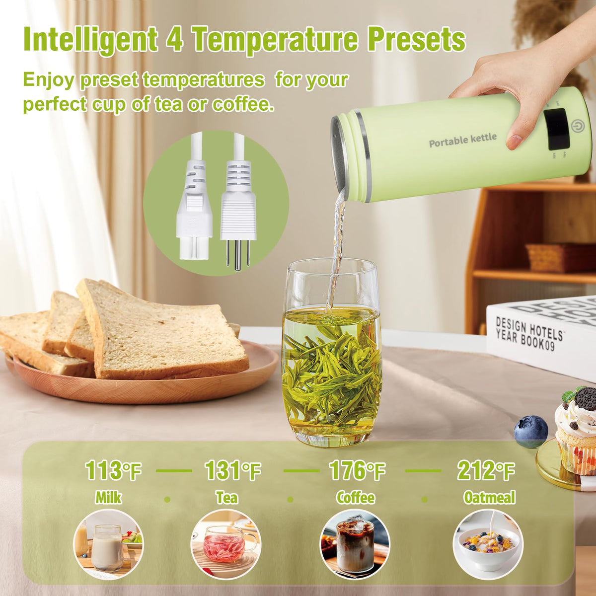 Touxila 304 stainless steel inner pot detail ensures safe hydration.
