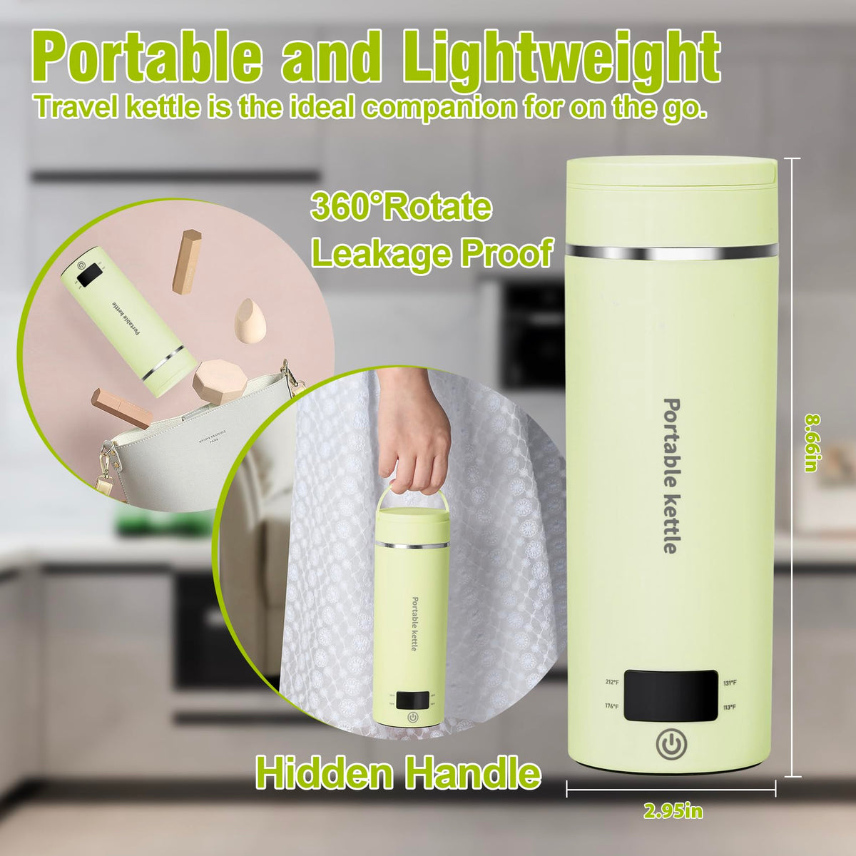 Touxila kettle auto shut-off feature ensures safe operation.