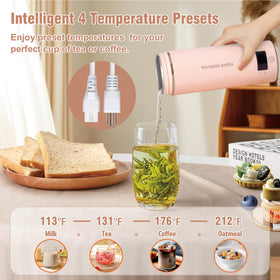 Touxila stainless steel inner pot ensures safe, durable water heating.