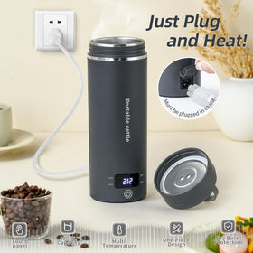 Touxila travel kettle temperature presets display for precise brewing