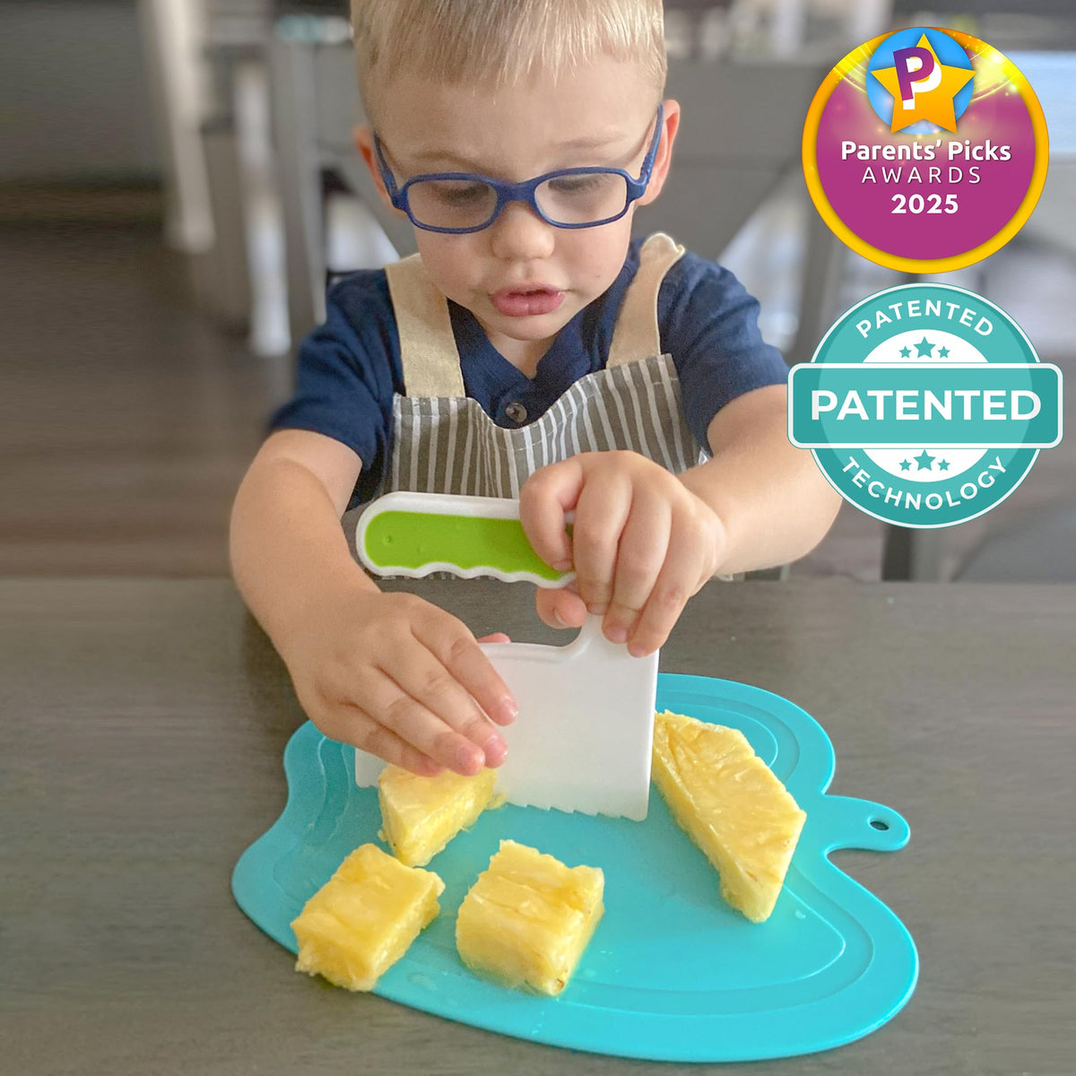 TOVLA JR. BPA-free materials ensure a safe learning environment at mealtime.