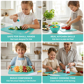 Tovla Jr visual recipe booklet guides kids step by step.