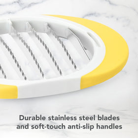 Tovolo citrus slicer wedger with 6-slice blade for precise citrus sections
