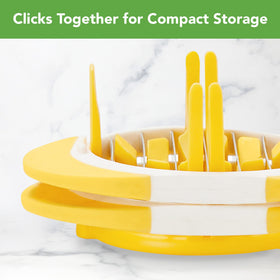 Tovolo citrus slicer wedger is dishwasher safe and BPA-free for easy cleanup