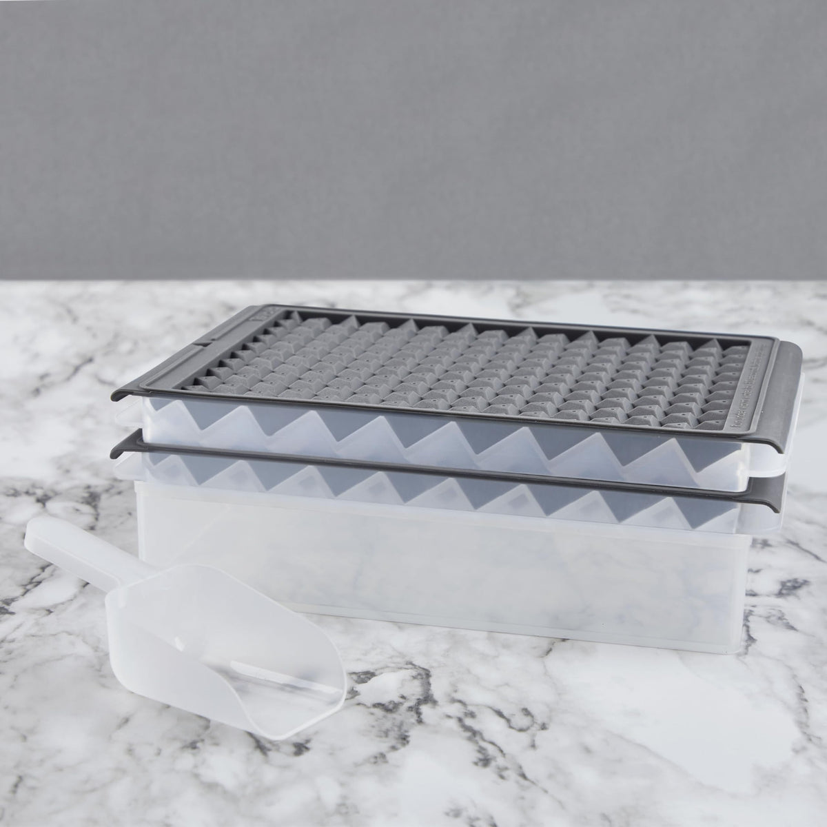 Tovolo compact ice station ideal for small kitchens and dorms.