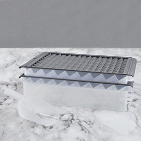 Tovolo compact ice station ideal for small kitchens and dorms.