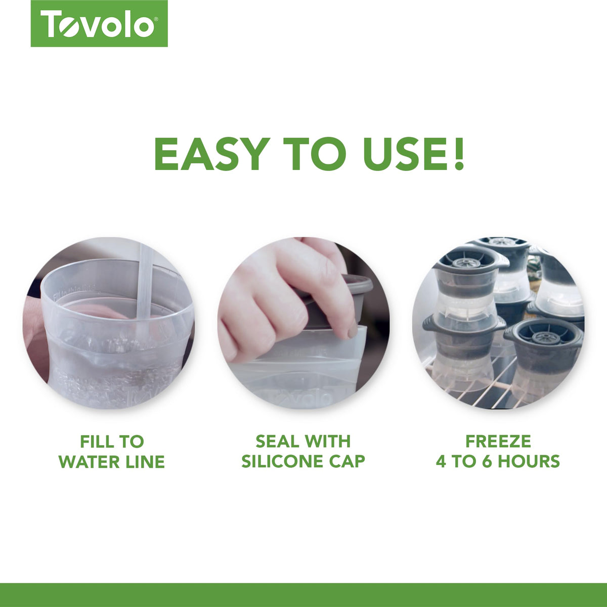 Tovolo dishwasher-safe silicone design for quick cleanup after parties