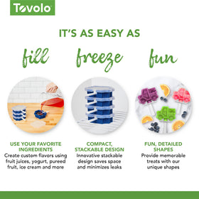Tovolo drip-guard truck pops protect hands from melting drips during snacks.