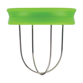 Tovolo Kiwi Peeler and Slicer in use, cleanly peeling and quartering kiwis.