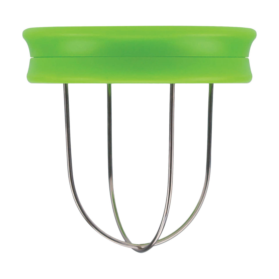 Tovolo Kiwi Peeler and Slicer in use, cleanly peeling and quartering kiwis.