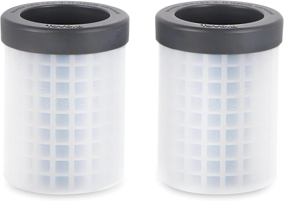 Tovolo mini ice cylinder set with two molds for compact cooling