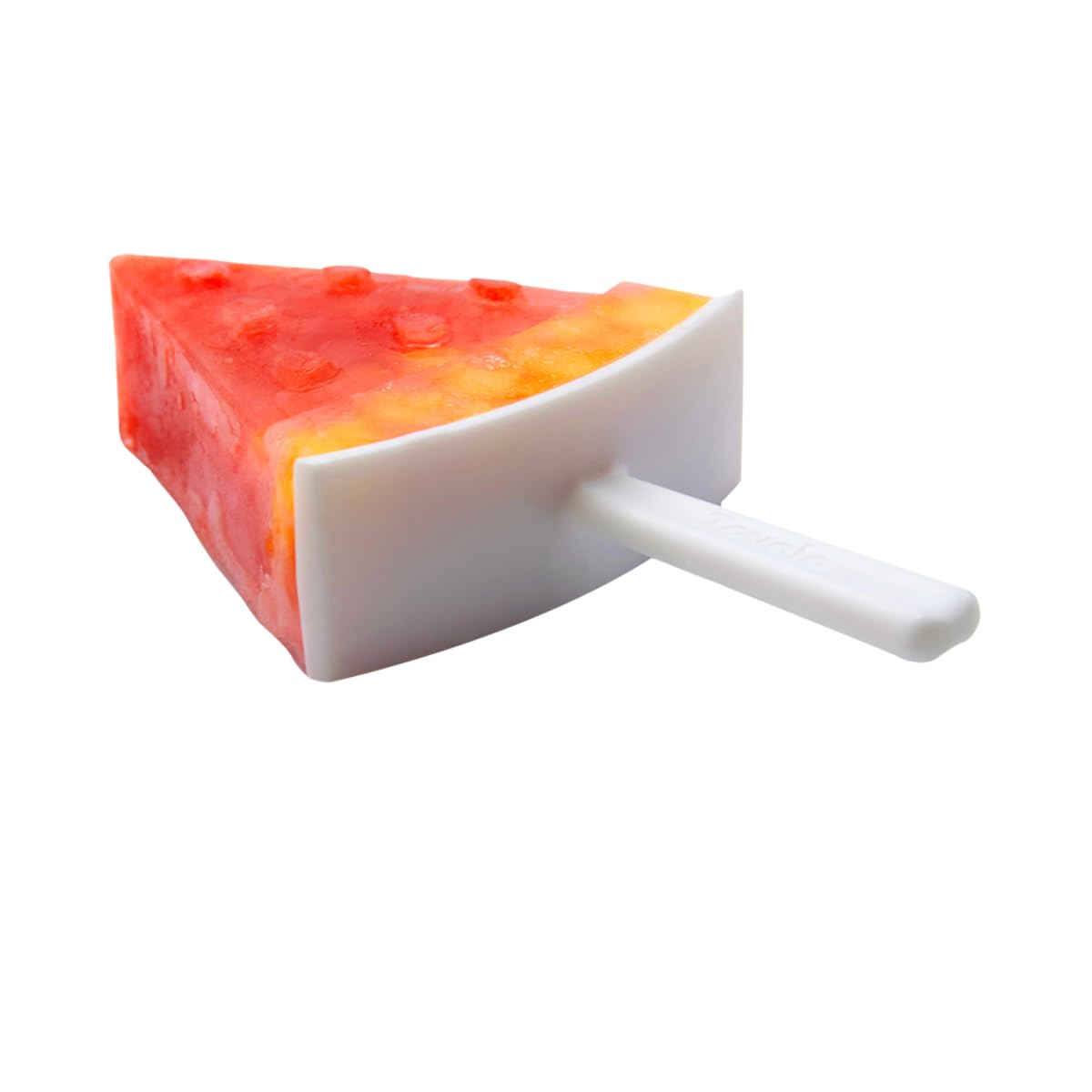 Tovolo durable silicone releases pops smoothly after freezing.