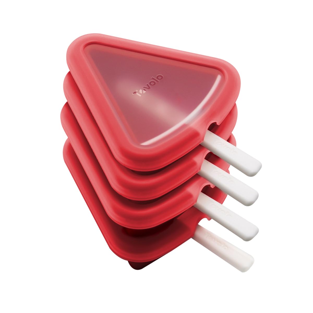 Tovolo Watermelon Mold with secure lids keeps pops frozen without spills.