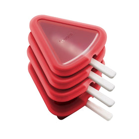 Tovolo Watermelon Mold with secure lids keeps pops frozen without spills.