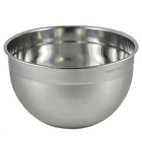 Tovolo XL mixing bowl with 7.5-quart capacity for large batches and easy prep.