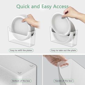Towardfun countertop-use dispenser on a kitchen counter for quick serving.