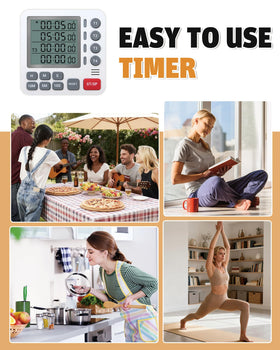 TPNEG timer demonstrates dual modes with easy alarm options.