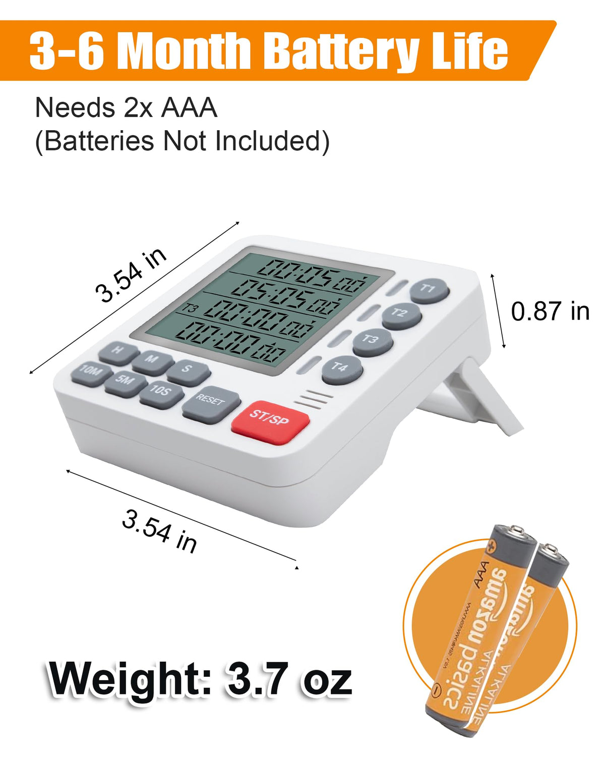 TPNEG timer in silent mode provides discreet reminders.