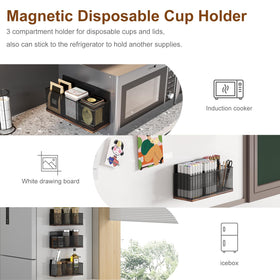 TQVAI K Cup Holder compact dimensions fit on countertops without clutter