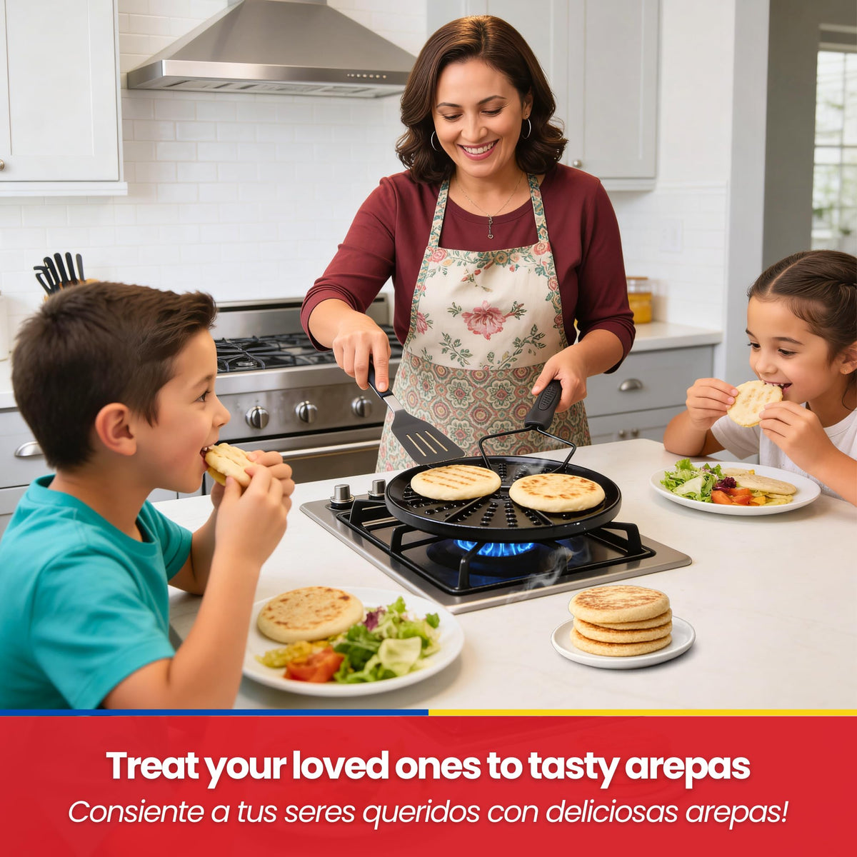 TraditionTools compact stovetop comal fits small kitchens efficiently.