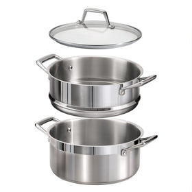 Tramontina Gourmet 5Qt induction-ready base delivers quick, even heating.