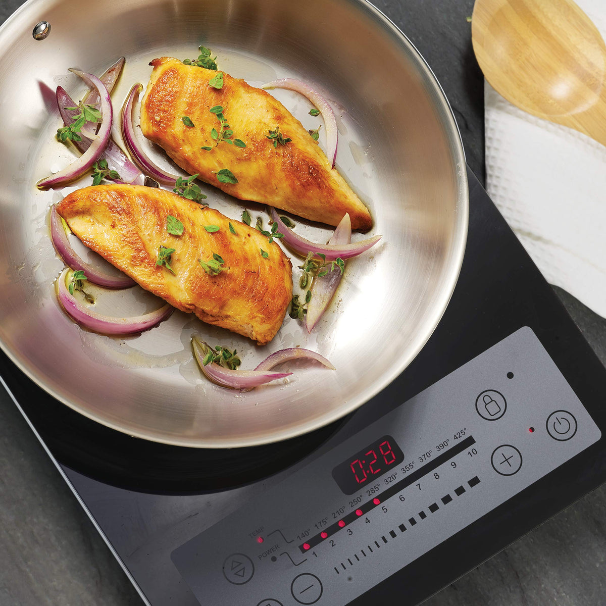 Tramontina NSF-certified grill pan for professional reliability