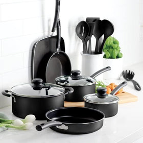 Tramontina Primaware 15-piece set covers sautéing, frying, and boiling tasks