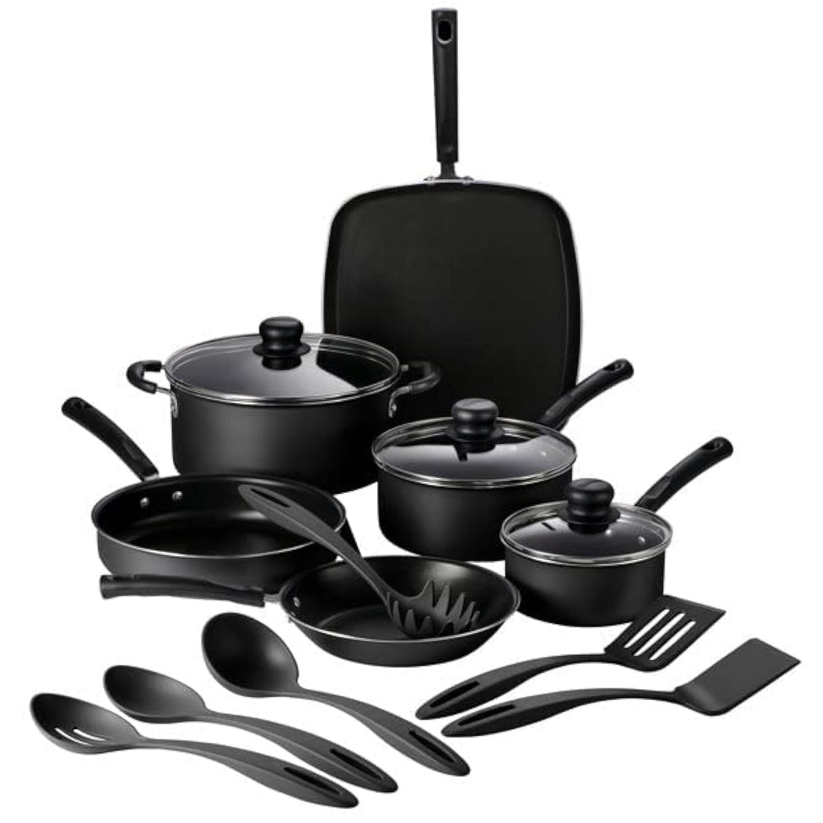 Tramontina Primaware 15-Piece Nonstick Set with Storm lids for effortless cooking