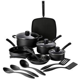 Tramontina Primaware 15-Piece Nonstick Set with Storm lids for effortless cooking
