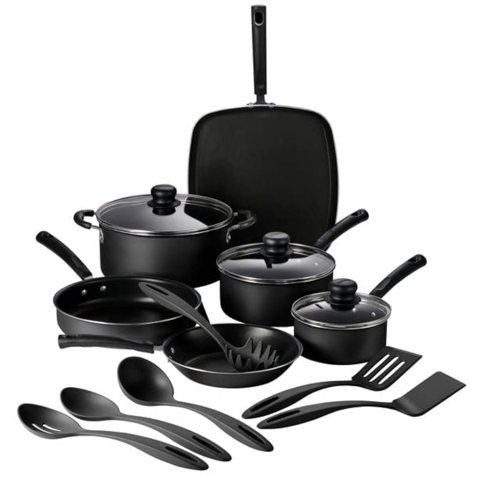 Tramontina Primaware 15-Piece Nonstick Set with Storm lids for effortless cooking