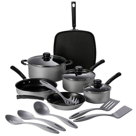 Tramontina Primaware 15-piece nonstick set with lids for effortless release and cleanup