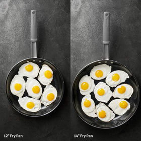 Tramontina PRO 12-Inch nonstick fry pan oven safe for versatile cooking.