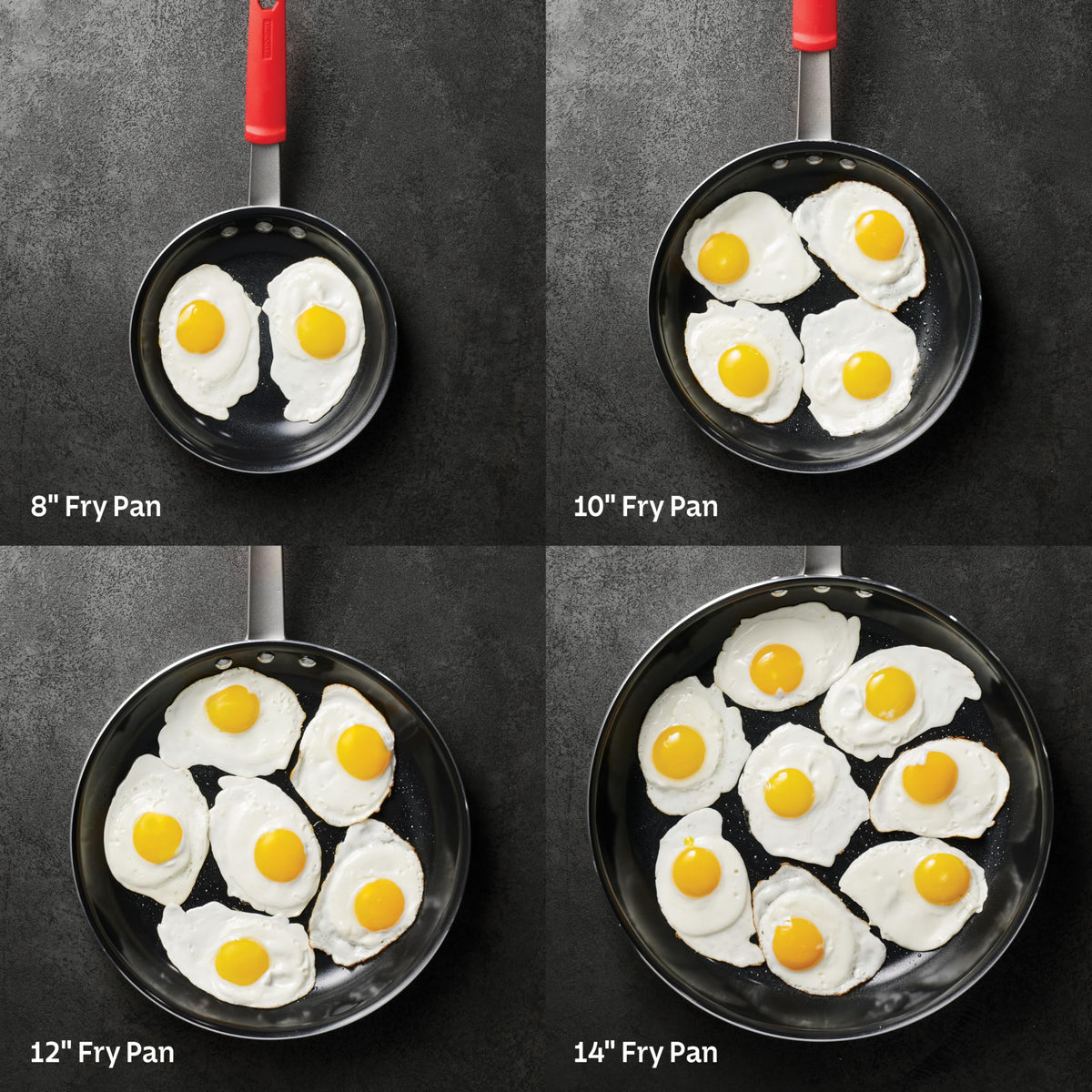 Tramontina ceramic fry pan in oven showing versatile cooking
