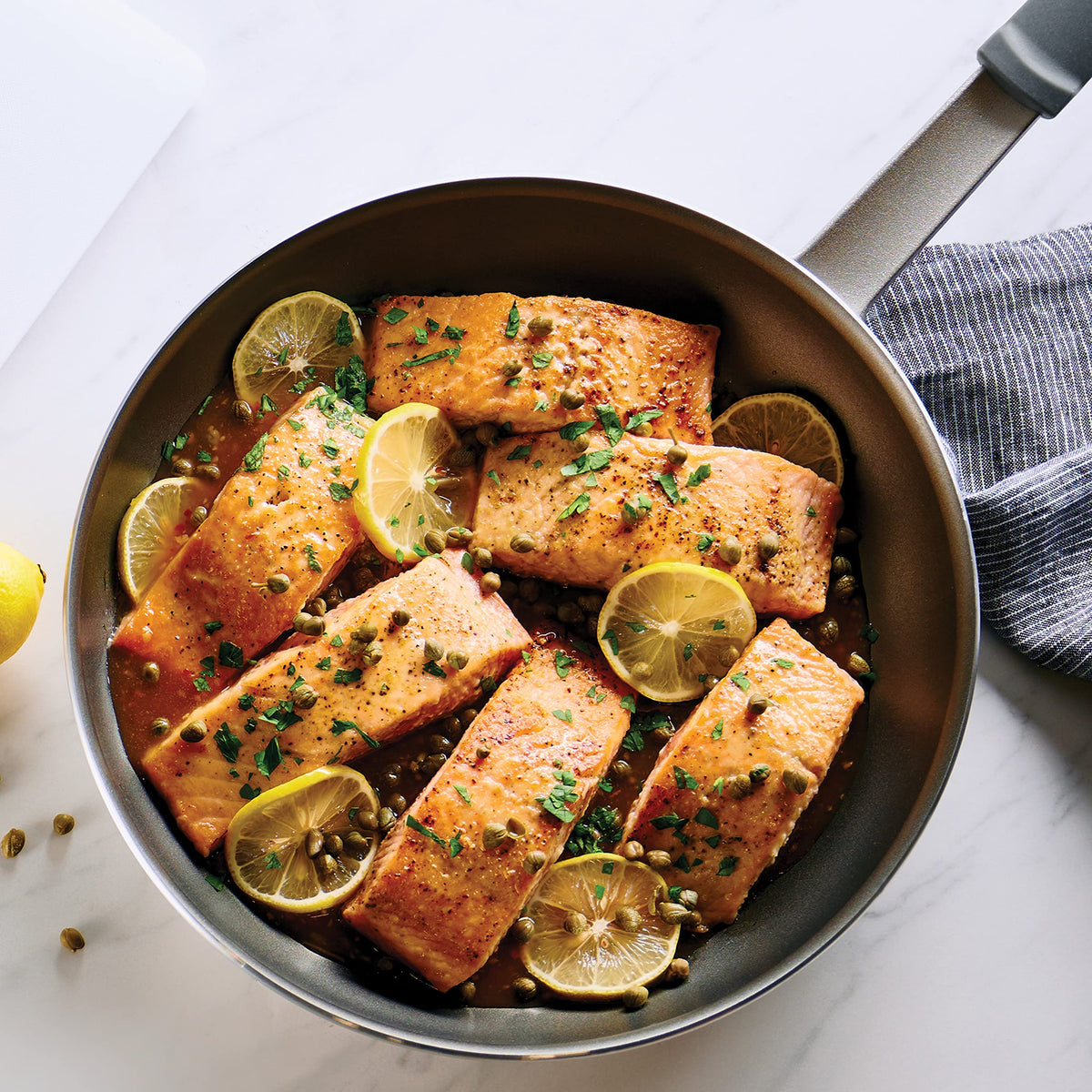 Tramontina reinforced nonstick coating supports reliable food release and fast cleanup