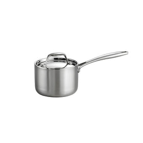 Tramontina Signature tri-ply 1.5-quart sauce pan for even heat on the stove
