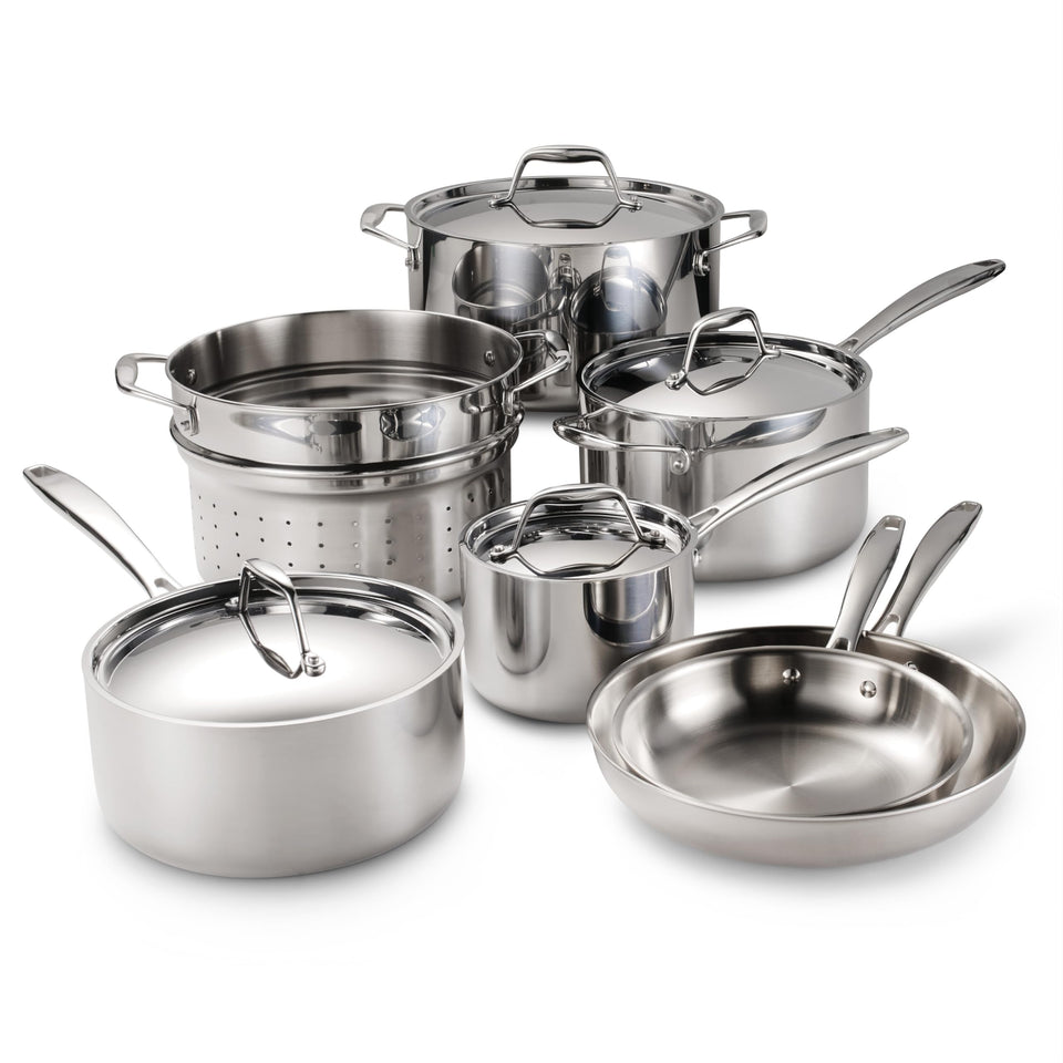 Tramontina Signature Tri-Ply 8-inch frying pan for even sautéing on any stove