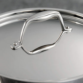 Dishwasher-safe exterior of Tramontina Signature tri-ply pan