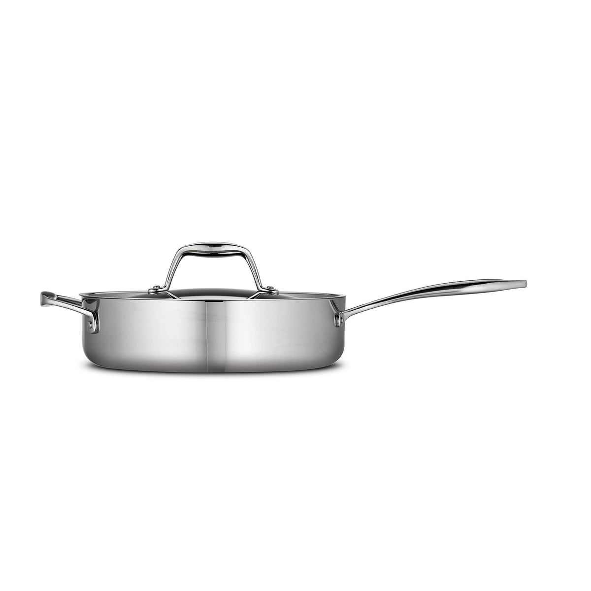 Tramontina Signature pan handle detail for secure grip